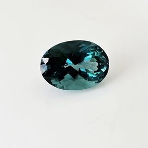 Certified Large Oval Paraiba Tourmaline 21.90 Carats!